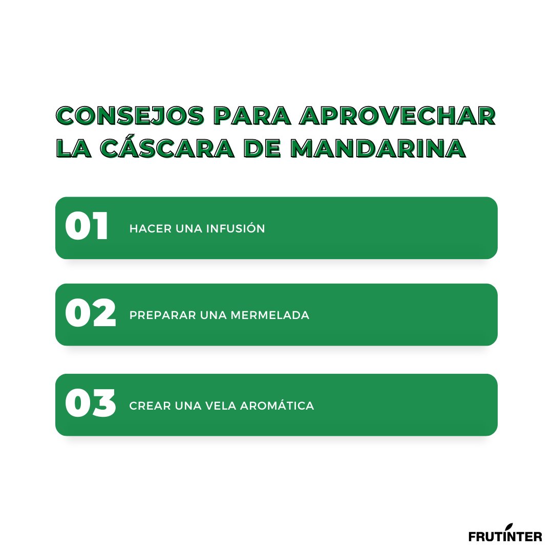 frutinter's tweet photo. ✍🏽 ¡Aquí os dejamos unos consejos para aprovechar la cáscara de la mandarina!
#frutinter #enfrutintercuidamos #consejos #cascara #mandarina #infusion #mermelada #vela #aromatica #usoprades #sinfonia #sylma #duquessa #defry #lavila #vila-real #onda #mercamadrid #mercabarna https://t.co/UtQxQFHSvO