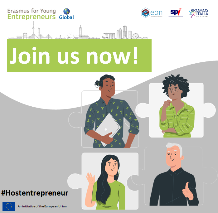 SPI_SOC's tweet photo. JOIN US!
Would you like to take part in the #EYEGlobal programme as a #HostEntrepreneur?

➡️ Registration: https://t.co/ZNSgbB0mPc  

👉 Find out more by clicking the link! https://t.co/6KoRC3YXID
#entrepreneur #business #exchange #Freeregistration
#SPI @EUBIC @PromosItalia https://t.co/7w5YA9UCU8