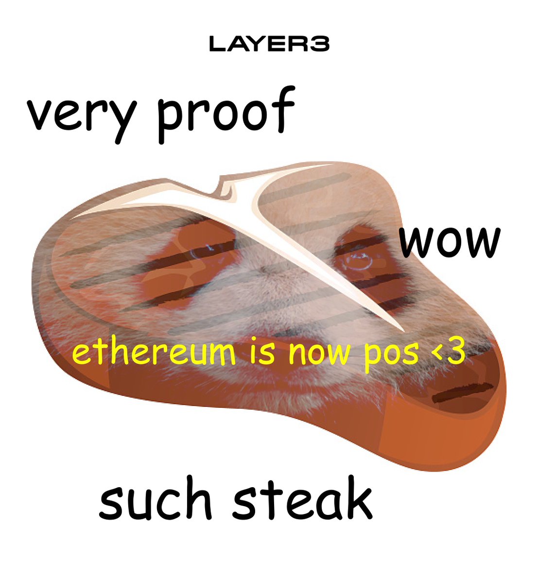 Guys our intern made this NFT to celebrate the merge, can you tell him you like it so he feels good

Mint here 👉 l3.xyz/TheMerge