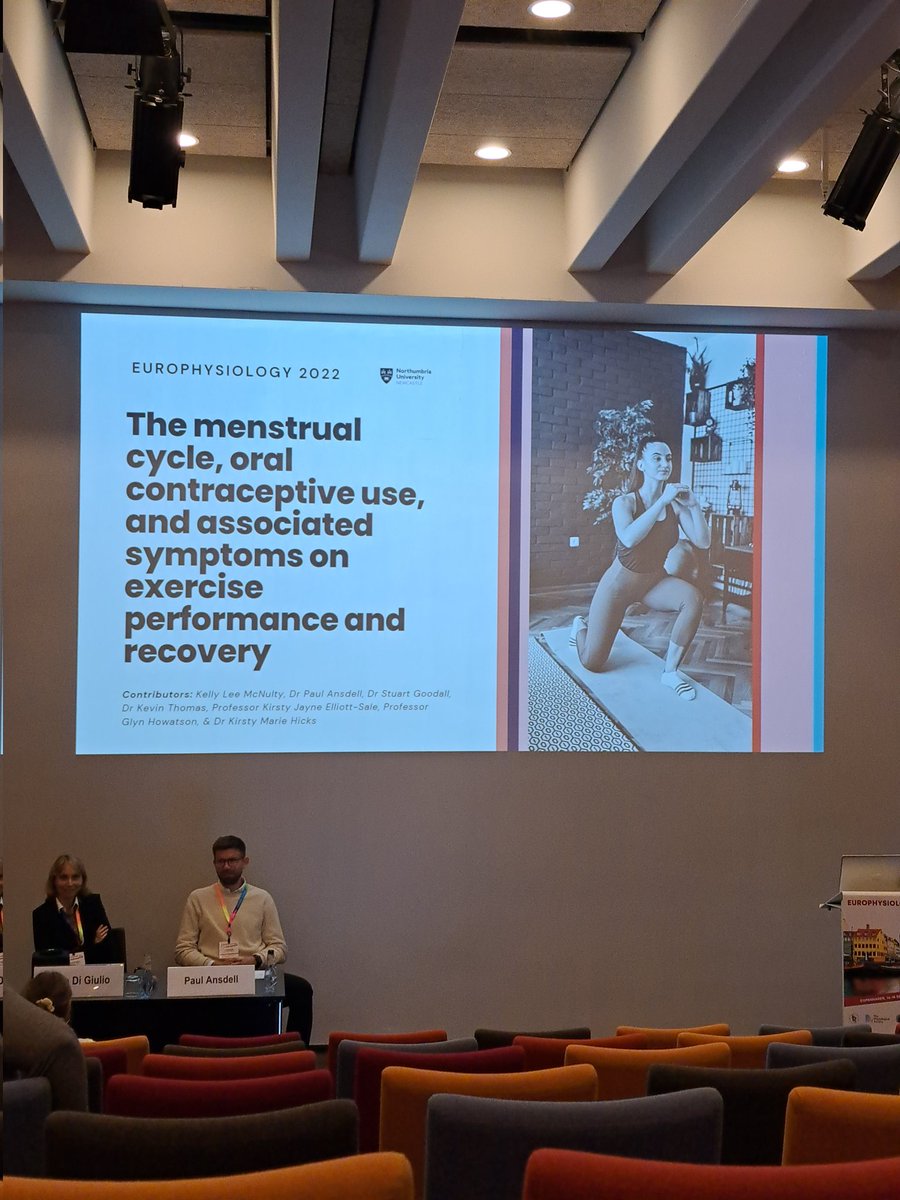 DrMalikaFelton's tweet photo. And so it begins...First symposium Human and Exercise Physiology. Excited to hear from @kellymcnulty first up #EuroPhysiology2022 https://t.co/iQw7GJ6Nvy