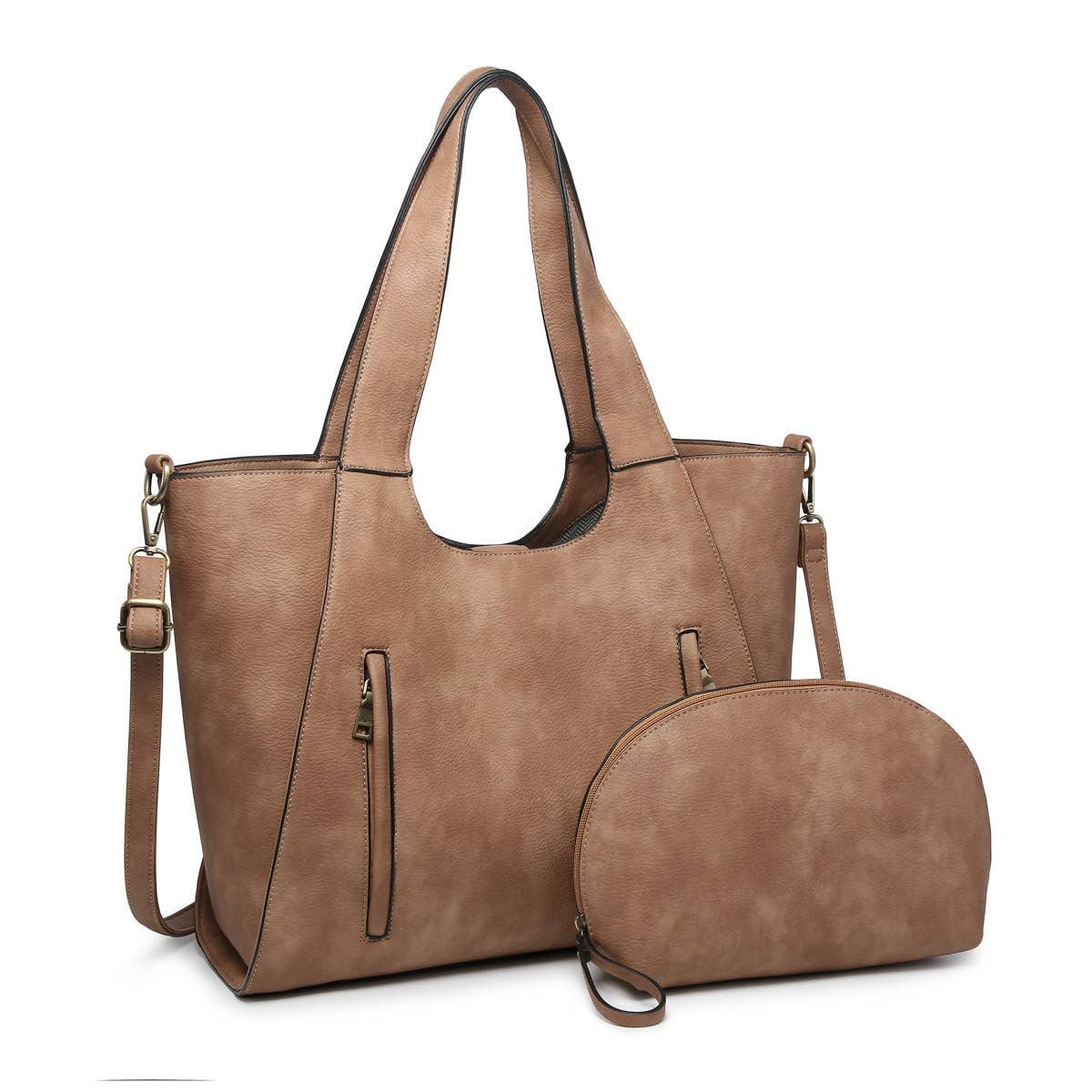 artisan_pure's tweet image. Classic Beige Tote Handbag Crossbody-Classic Work Handbag Tote Double Zip w/ FREE Inner Bag-Women's Accessories-15"x13"X4" VARIETY COLORS etsy.me/3MeVUQq #Etsy #ArtisanPureSkinCare #MultiFunctionBag