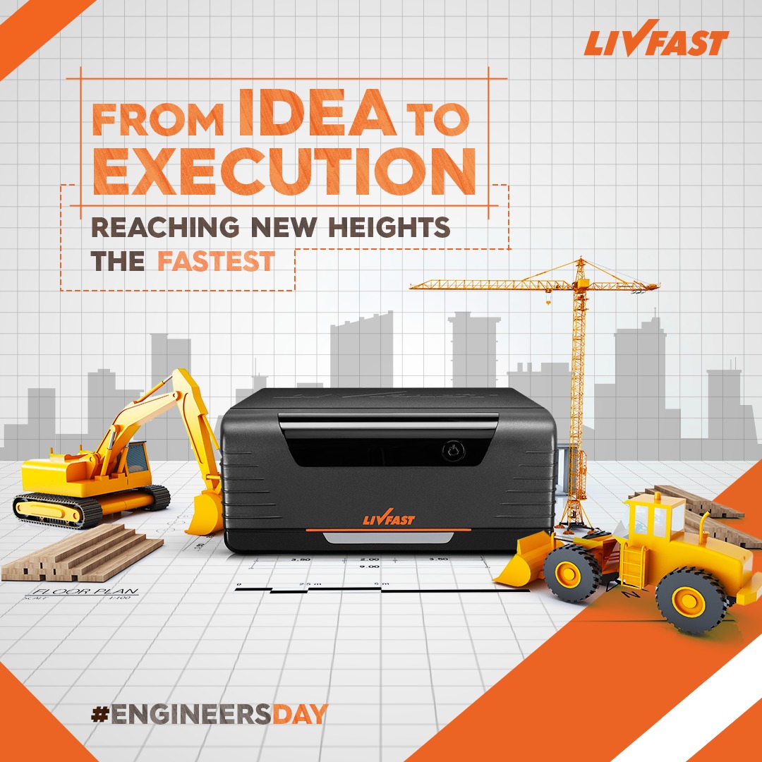 LivfastE's tweet photo. Think it, Create it - The Fastest! Livfast wishes all the creators a Happy Engineers Day.

#Livfast #EngineersDay #HappyEngineersDay https://t.co/QiDQkYtPK6