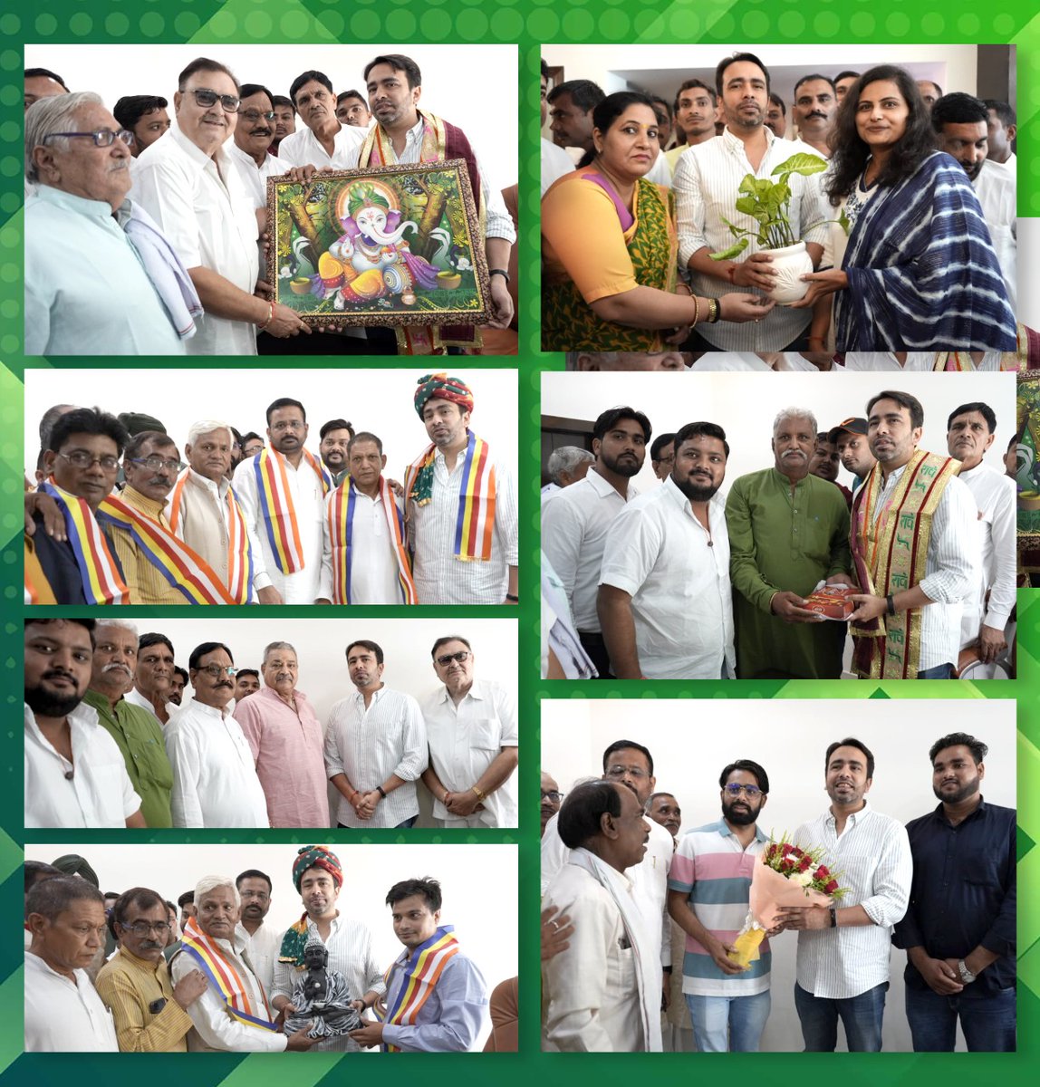 TeamRLD1's tweet photo. आज राष्ट्रीय लोकदल के राष्ट्रीय अध्यक्ष चौधरी जयन्त सिंह जी के कार्यकर्ताओं और शुभचिंतकों से मुलाकात के कुछ पल #TeamRLD #RashtriyaLokDal https://t.co/OmeSV1ACZV