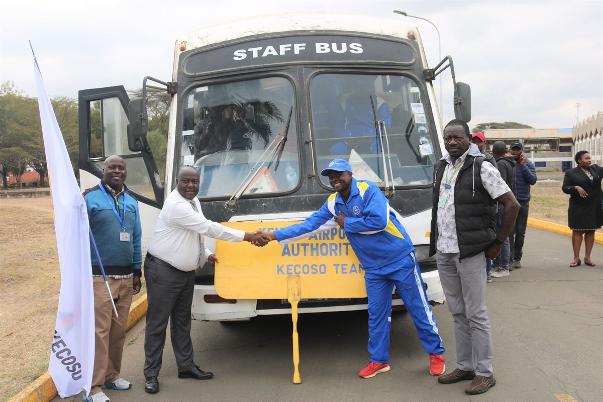 KenyaAirports's tweet photo. KAA is this year set to compete in 5 disciplines which include swimming, basketball, darts, pool and volleyball. We wish the team safe travels and all the best as they fly the KAA flag high!

Cc: @KECOSOGames 
@kerichocountygv 
#kecoso2022
#KECOSOGAMES https://t.co/xyUcvajW37