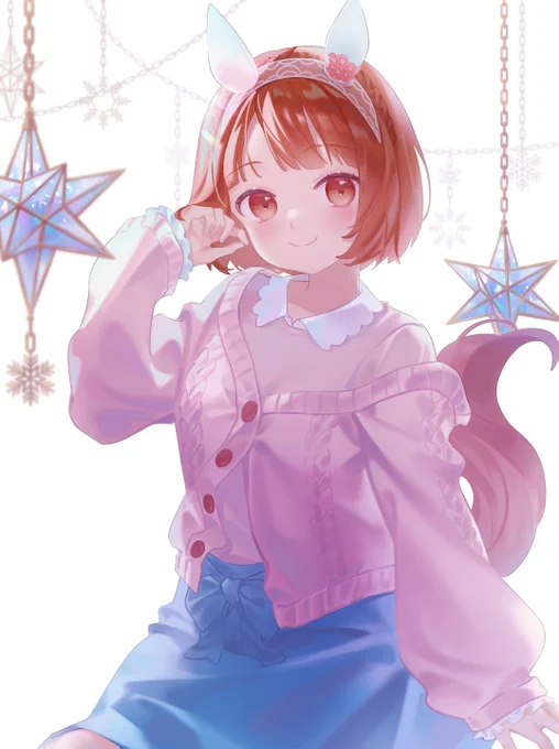 ユキノちゃん私服かわいい#ウマ娘 #ウマ娘プリティーダービー#ユキノビジン 