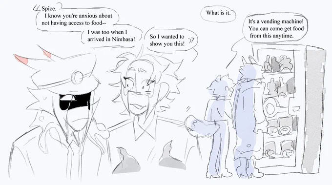 heehoo... Spice gets back to Unova and immediately loves having a steady source of food (he's well insulated for winter) 