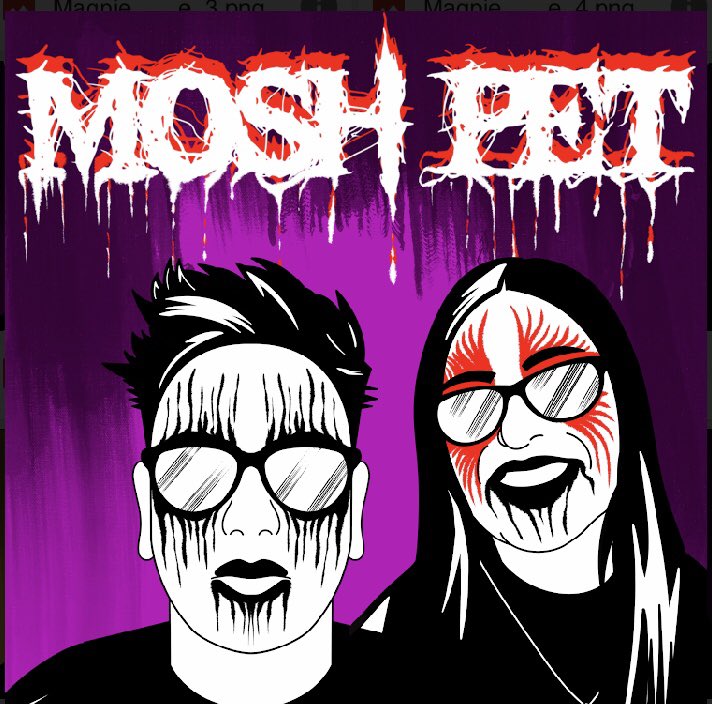 3rdTimeTheCharm's tweet photo. Canβt wait for you all to hear @SiBeckwith and I chatting about #metal and #GothStuff (and, occasionally #Eurovisionβ¦)
Weβre launching @moshpetpod next month! π€π½π€π½ https://t.co/jqqxbfVMoB