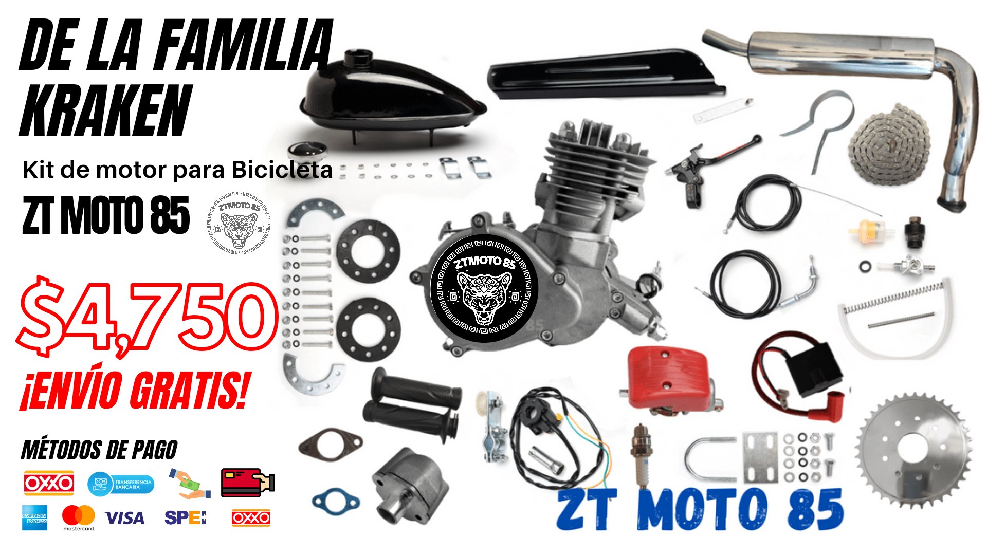 Motores para Bicicleta – Bicimotos First Wings