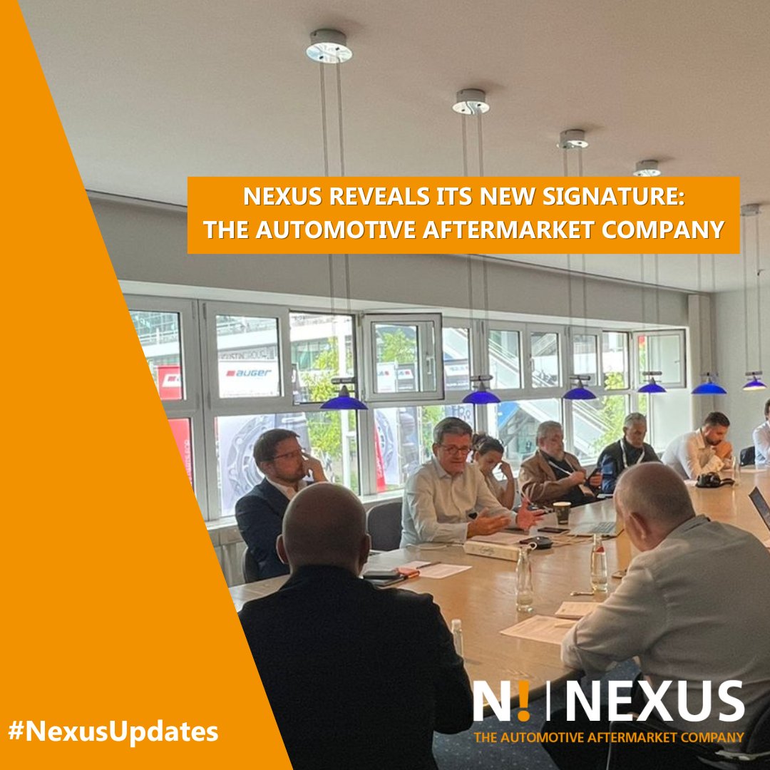 NexusAutomotiv's tweet photo. #NexusUpdates - Yesterday, during its press conference at @Automechanika_ Frankfurt, 13.-17.9.2022, NEXUS Automotive International SA reveals its new SIGNATURE: THE AUTOMOTIVE AFTERMARKET COMPANY.
You can read the press release here: https://t.co/4OjHlW1Dnf
#nexus #amf2022 https://t.co/MzBvazEjqt