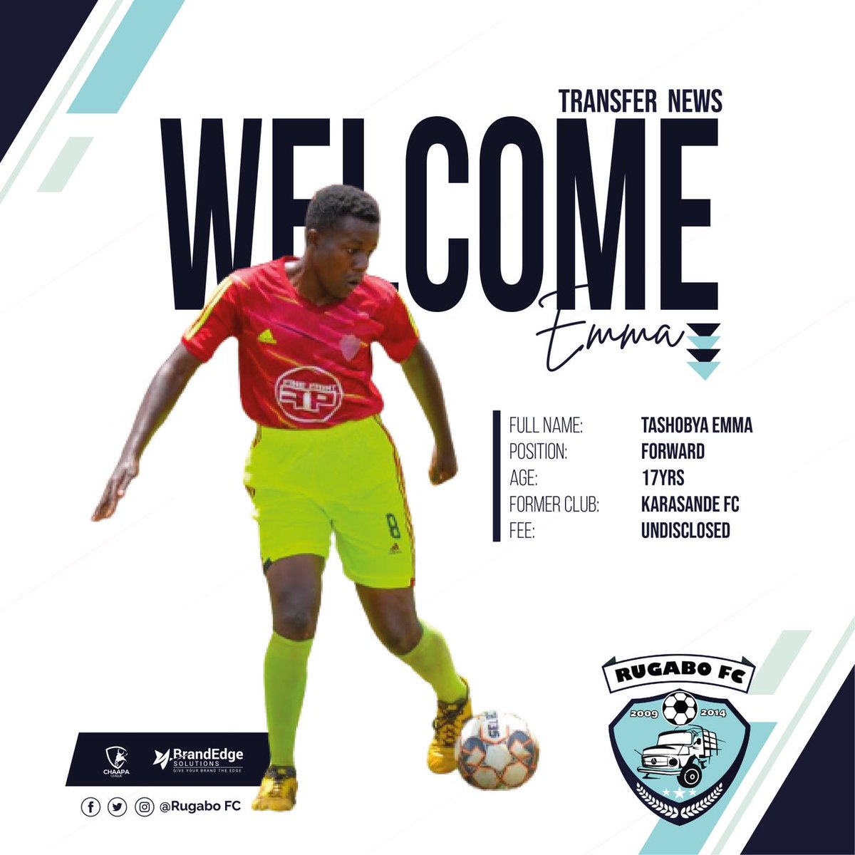 kaganziallan2's tweet photo. Done deal! It's official! Emmanuel Tashobya has crossed from @KarasandeFC to @RUGABOFC1 fc! He is slated to replace the departing Ex Nihilo!
#MerlinTalks https://t.co/jajNF93sLs