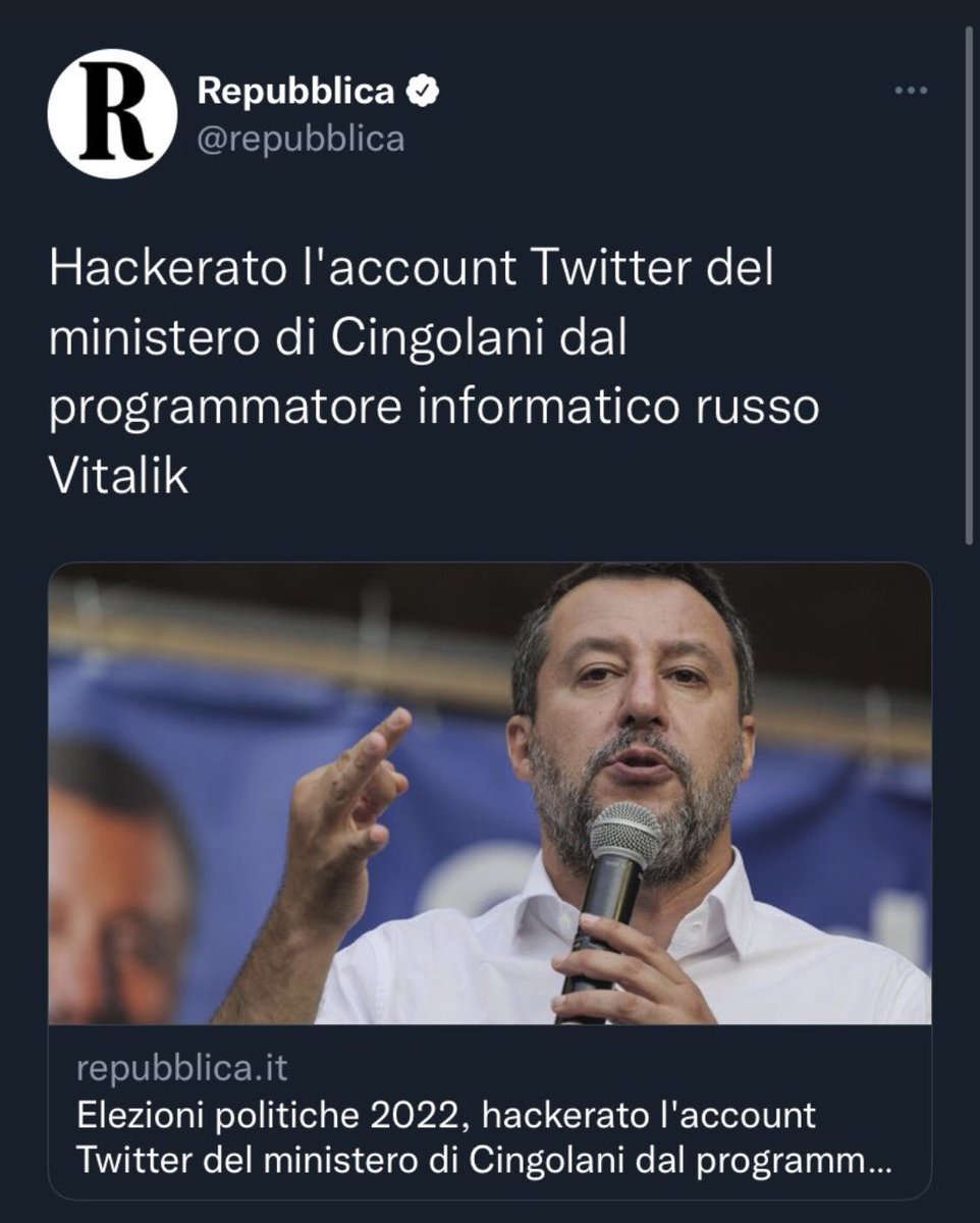 TizianoTridico's tweet photo. Quello che sta circolando sui media italiani sul hacking dell’account Twitter del MiTE dovrebbe far aprire gli occhi sullo stato dell’informazione nel paese. 
Altro sintomo preoccupante di una crisi sociale, prima che economica, davvero grave. https://t.co/EdqlBtAZMQ