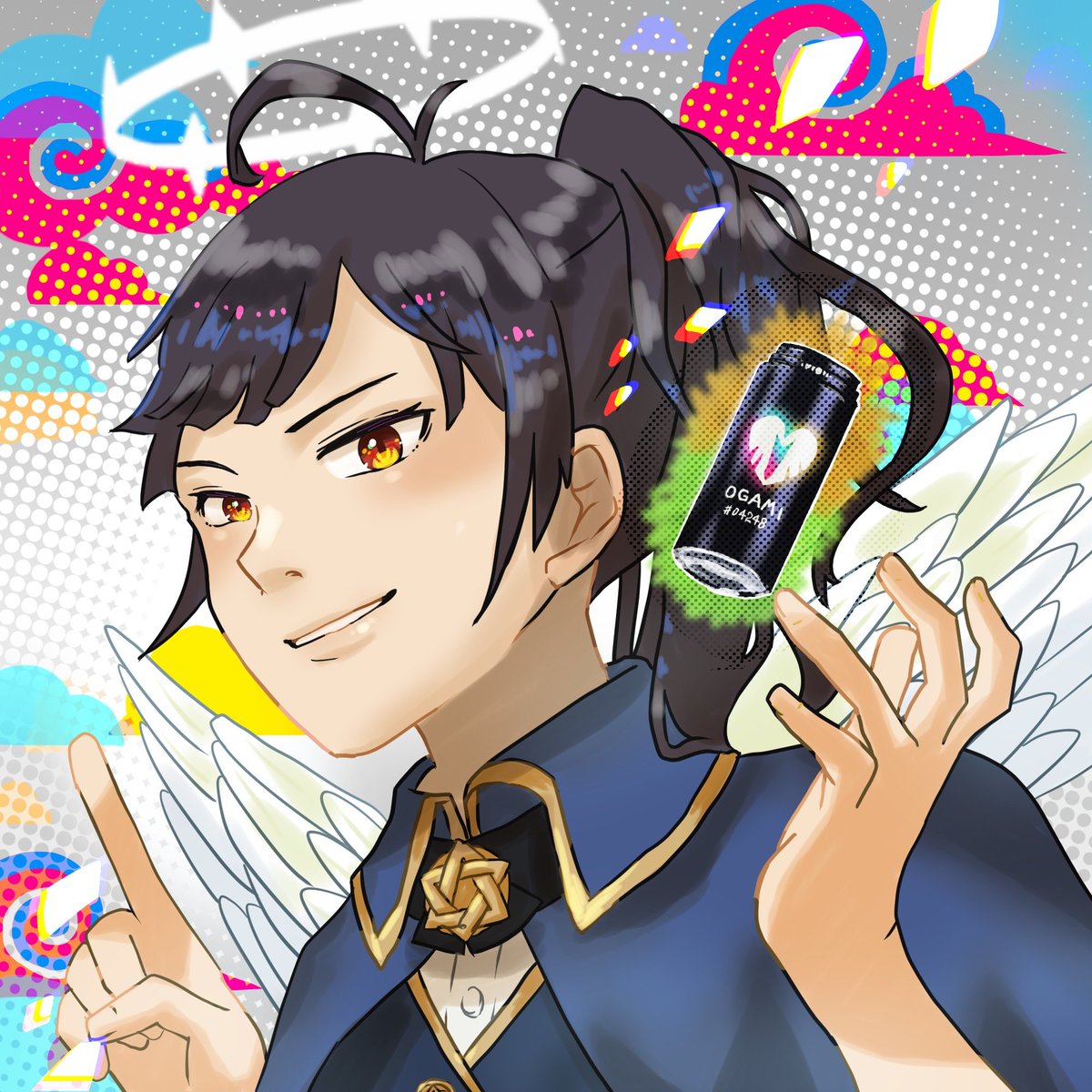 mu_coin's tweet photo. 大阪のデジタルサイネージで有名なナカサキさんちの4248ちゃんが、いりどりさんの手によってついにOGAMI化!!これはスゴイ!!
なんつーイケメン🙈💞
好き🥹
好きです🥹♥️
#MEGAMIboy #OGAMI https://t.co/MVDFw5p7NQ