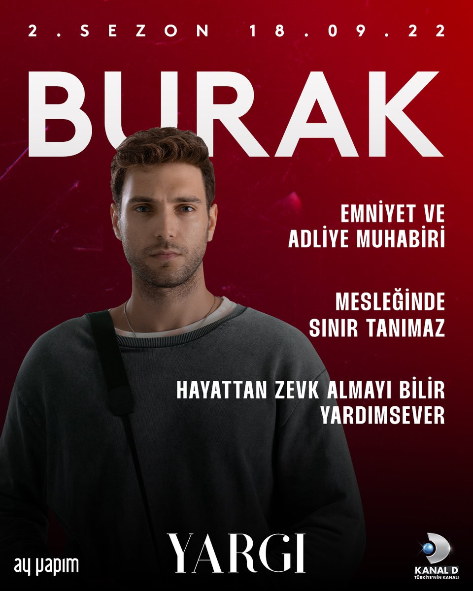 yargidizi's tweet photo. #Yargı'ya hoş geldin Kaan! 📸 @sametkaankuyucu @KanalD @ayyapim https://t.co/kzMl3vm0sc