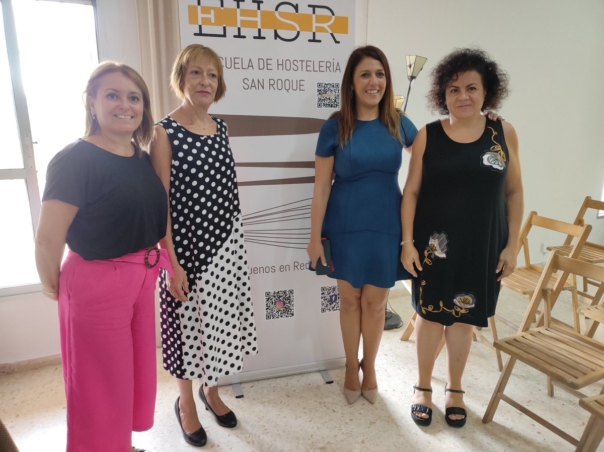 EHSanRoque's tweet photo. Arranca el curso escolar 2022-2023 en la Escuela de Hostelería San Roque cargado de motivación y buenos propósitos. 

Buen curso para todos!! https://t.co/Z1WcjQEXNd