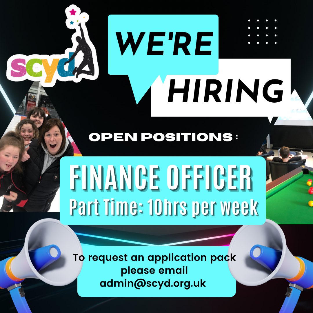 SCYD (@scydteam) on Twitter photo JOIN OUR TEAM!
We are looking for a Finance Officer. This is part time and based in the SCYD office. Request an application pack for the post please email admin@scyd.org.uk
<a href="/pkcyouthwork/">PKC Youth Work</a> <a href="/cayagyouth/">Cayagyouth</a> <a href="/GannochyTrust/">The Gannochy Trust</a> <a href="/YMCATayside/">YMCA Tayside</a> <a href="/YouthLogos/">Logos Youth Project</a> <a href="/TheBreatheProj/">The Breathe Project</a> <a href="/tweetKYTHE/">KYTHE (Kinross-Shire Youth Enterprise)</a> <a href="/YouthAlyth/">Alyth Youth Partnership</a> JOIN OUR TEAM!
We are looking for a Finance Officer. This is part time and based in the SCYD office. Request an application pack for the post please email admin@scyd.org.uk
<a href="/pkcyouthwork/">PKC Youth Work</a> <a href="/cayagyouth/">Cayagyouth</a> <a href="/GannochyTrust/">The Gannochy Trust</a> <a href="/YMCATayside/">YMCA Tayside</a> <a href="/YouthLogos/">Logos Youth Project</a> <a href="/TheBreatheProj/">The Breathe Project</a> <a href="/tweetKYTHE/">KYTHE (Kinross-Shire Youth Enterprise)</a> <a href="/YouthAlyth/">Alyth Youth Partnership</a>