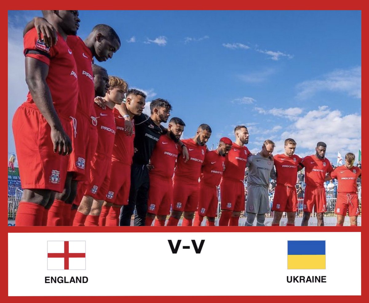 IFC_FIVES's tweet photo. TOP OF THE TABLE CLASH ๐ด๓ ง๓ ข๓ ฅ๓ ฎ๓ ง๓ ฟ vs ๐บ๐ฆ
The @england6aside team take on Ukraine in their last group match in the @SoccaFed World Cup: BST 5PM KICK OFF
FOLLOW DA ACTION HERE โก๏ธ https://t.co/L7WYb0LdZI
Avoid defeat top the group #LetsGoENG https://t.co/x3YbeZmzQE