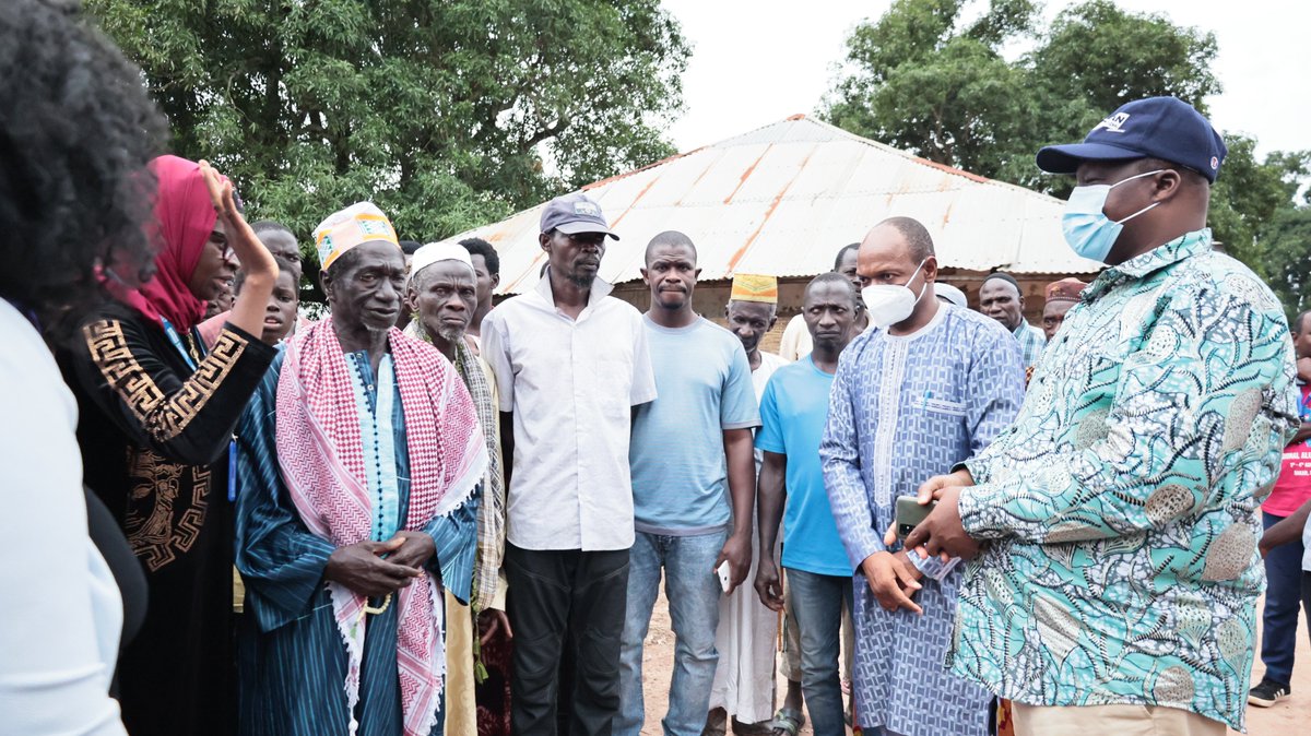 PlanGnb's tweet photo. The 14th of September was an important day for Plan International Guinea Bissau with a visit to the Bafatá region. On the presence of Mr. Rotimy Djossaya (Executive Diretor West and Central Africa Regional) and Mr. Bell'Aube Houinato (Director Mano River Cluster).
#plangnb https://t.co/85gknzFnY3