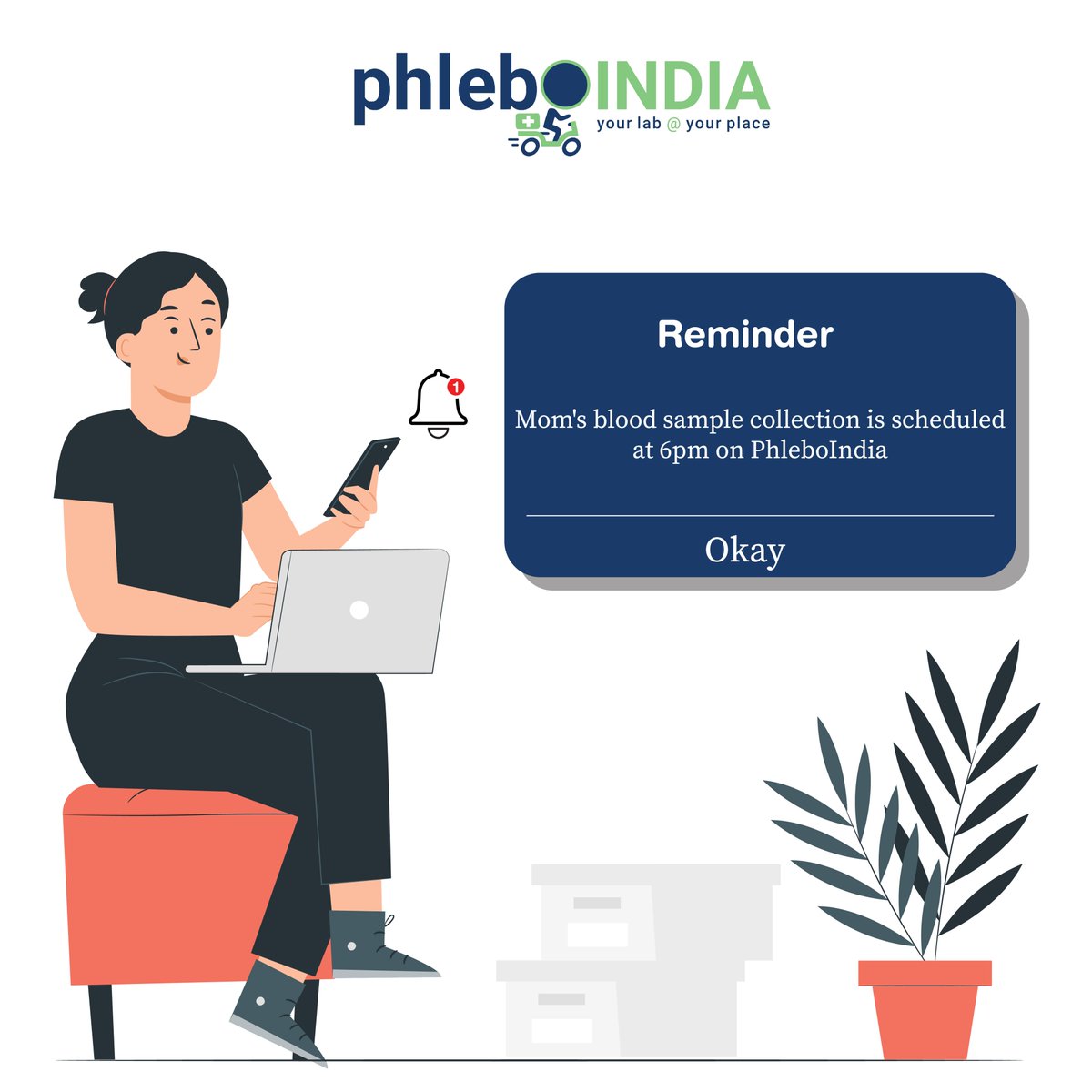 Curelohealth's tweet photo. Here's a reminder to prioritize your loved one's health and get in touch with PhleboIndia.
#phleboindia #yourlabatyourplace #healthcareathome #homehealthcare #healthcareservices #healthtech #regularhealthcheckup #homesamplecollection #testfromhome #bloodtest #labtests https://t.co/pEfrbkULue