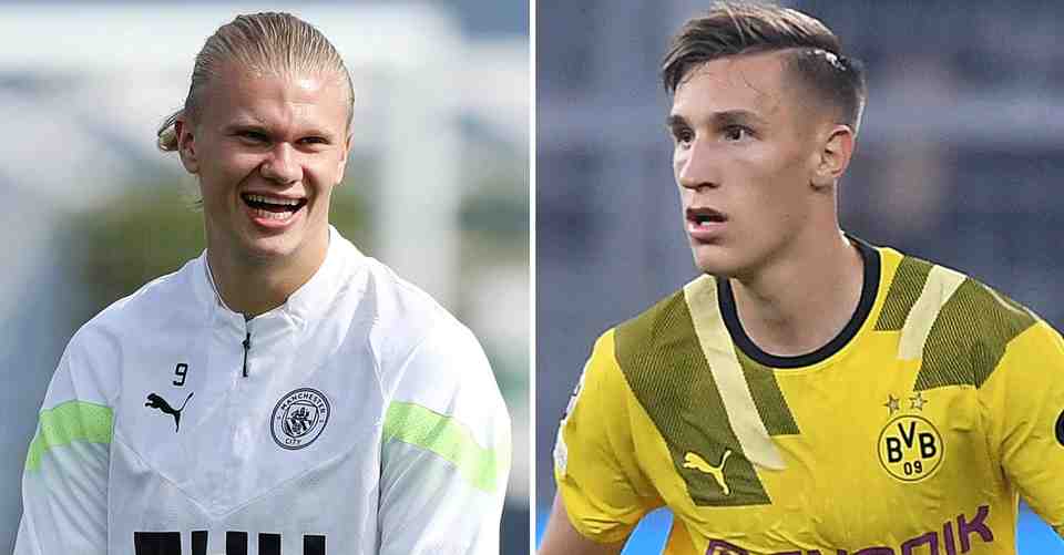 SportyBet's tweet image. Dortmund centre-back Nico Schlotterbeck, before their game vs Man City 🗣:

&quot;I know how to stop Haaland... Erling is the least of our problems.&quot;

78th min: Schlotterbeck came off the bench for Dortmund

84th min: Haaland scored the winner for Man City 

😂
#thursdayvibes #MCIBVB