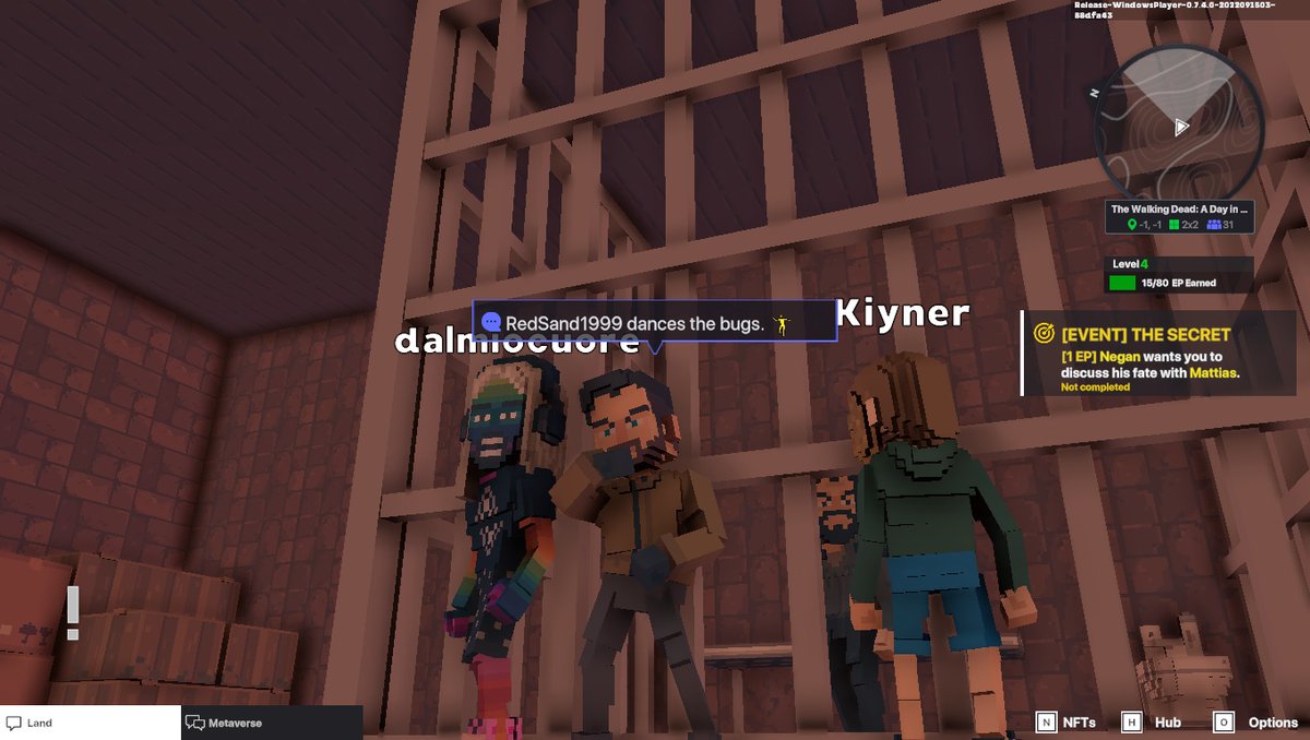 RedSand95597339's tweet photo. @TheSandboxGame @TheWalkingDead I just participated in the #SandboxAlphaS3Giveaway for a chance to win 500 SAND! Found Negan in Alexandria, check out my screenshot below!
👇 https://t.co/tgOxAA9ELg
