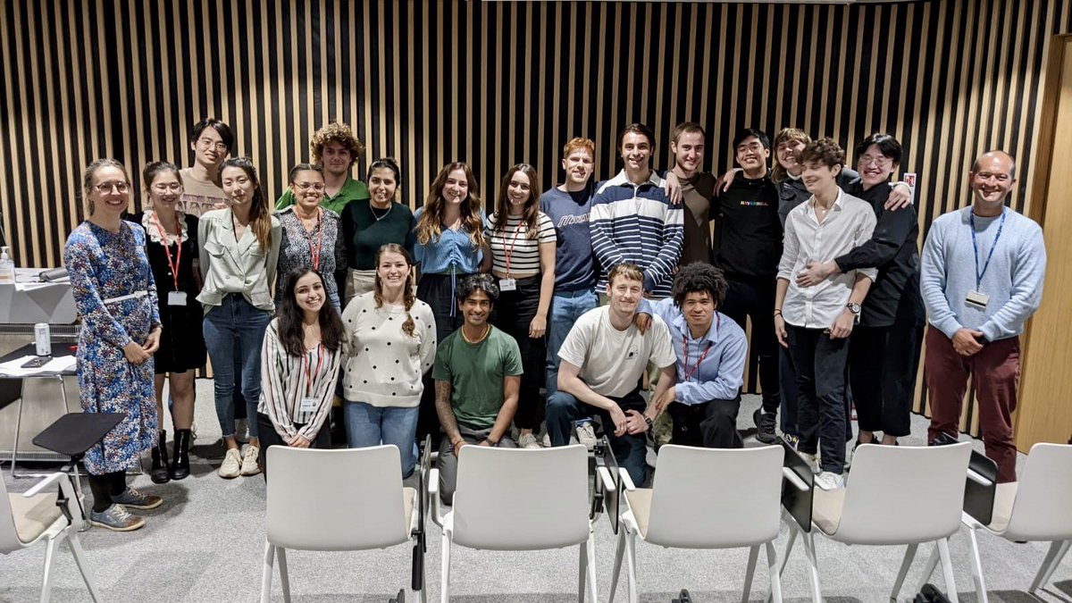AgnieszkaBrandt's tweet photo. Final assessment of the Green Chem MRes, with students showcasing their achievements at our project symposium. We are very proud of you all! And Welcome to @the_ashleygroup as the new course co-director and thank you @JWElab for directing and developing the course 12 years. https://t.co/tR7hha1eaL