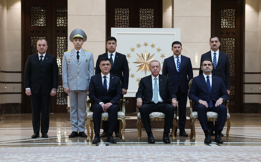 Türkmenistan Büyükelçisi Erdoğan’a Güven Mektubunu Sundu