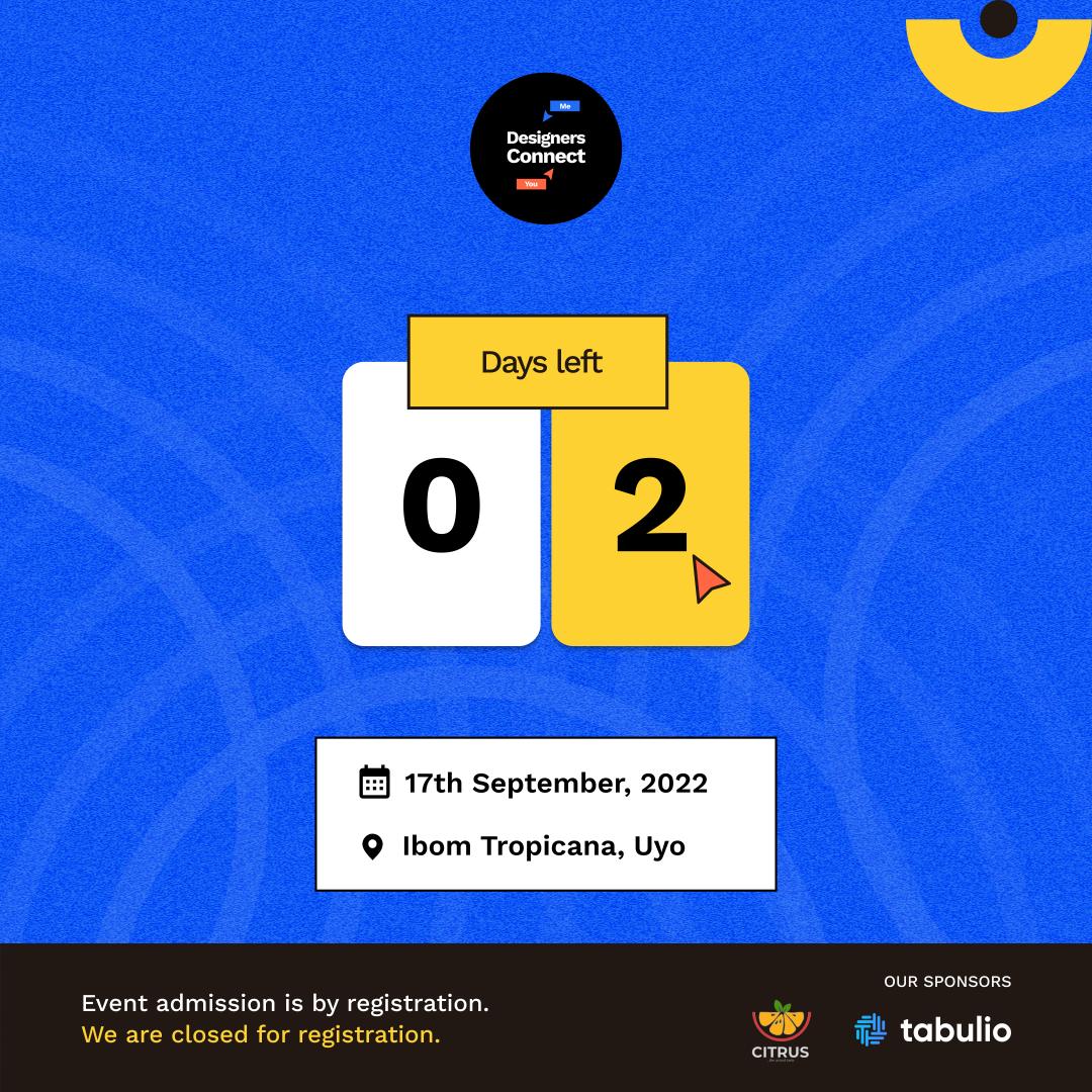 It's 2 days to #DesignersConnect 🎉🎉 Who is excited 🥳🥳🥳🥳 #fofuyo #fofafrica #FriendsOfFigma #DesignersConnect