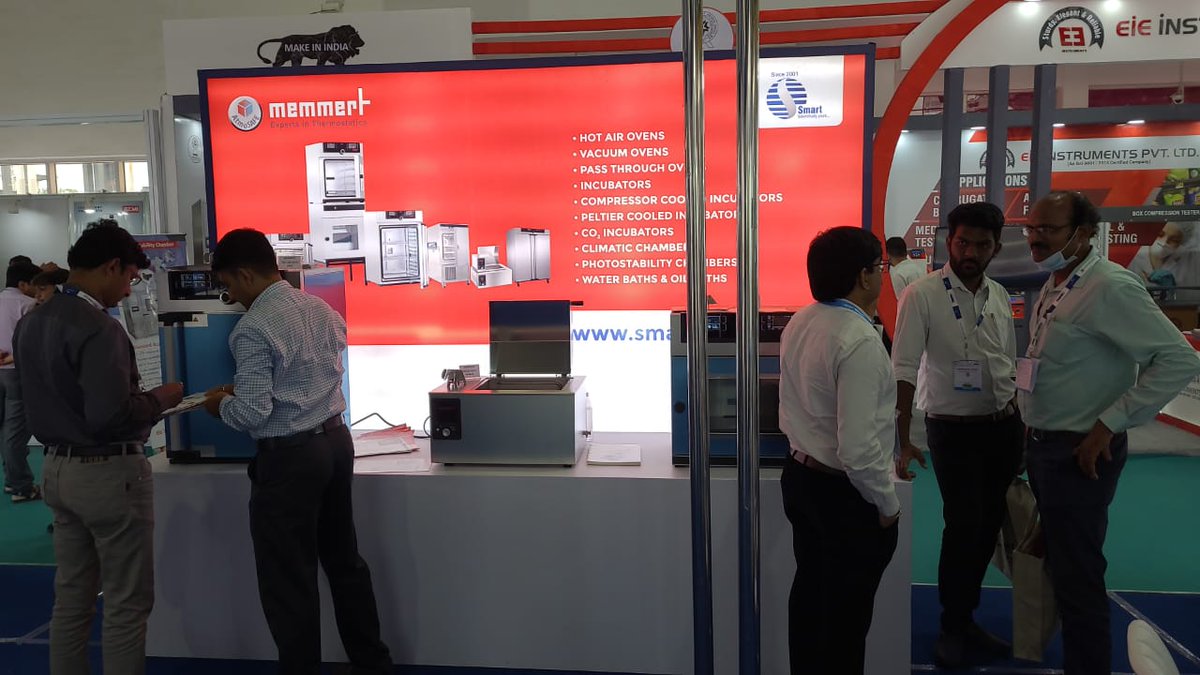 SmartLabTech2's tweet photo. Day 1 at Analytica Anacon India & India Lab Expo 2022.
Smart Labtech welcomes you!
Visit Smart Labtech Stall at Hall-01, Stall No. C-01.
Dates: 15th - 17th September 2022
Venue: HITEX, Hyderabad.
#analyticaanaconindia #indialabexpo #indialabexpo2022 #labexpo2022 #pharmaexpo https://t.co/6pKPT2Eanx