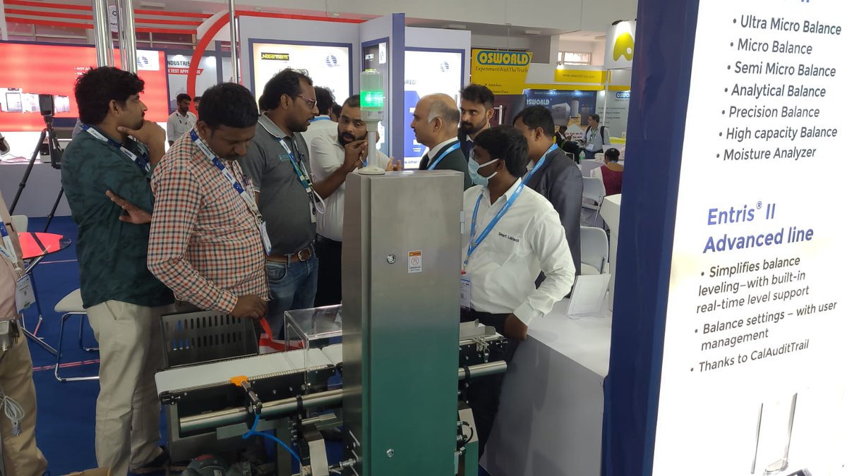 SmartLabTech2's tweet photo. Day 1 at Analytica Anacon India & India Lab Expo 2022.
Smart Labtech welcomes you!
Visit Smart Labtech Stall at Hall-01, Stall No. C-01.
Dates: 15th - 17th September 2022
Venue: HITEX, Hyderabad.
#analyticaanaconindia #indialabexpo #indialabexpo2022 #labexpo2022 #pharmaexpo https://t.co/6pKPT2Eanx