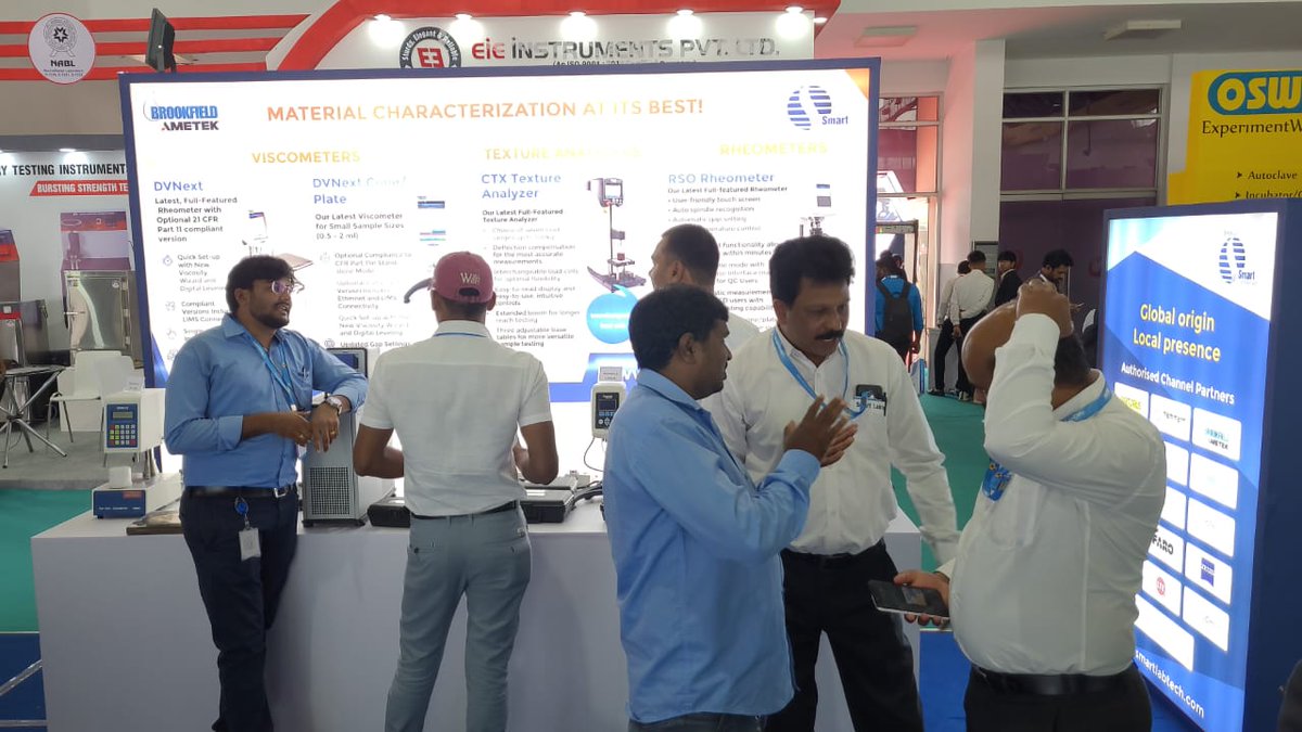 SmartLabTech2's tweet photo. Day 1 at Analytica Anacon India & India Lab Expo 2022.
Smart Labtech welcomes you!
Visit Smart Labtech Stall at Hall-01, Stall No. C-01.
Dates: 15th - 17th September 2022
Venue: HITEX, Hyderabad.
#analyticaanaconindia #indialabexpo #indialabexpo2022 #labexpo2022 #pharmaexpo https://t.co/6pKPT2Eanx