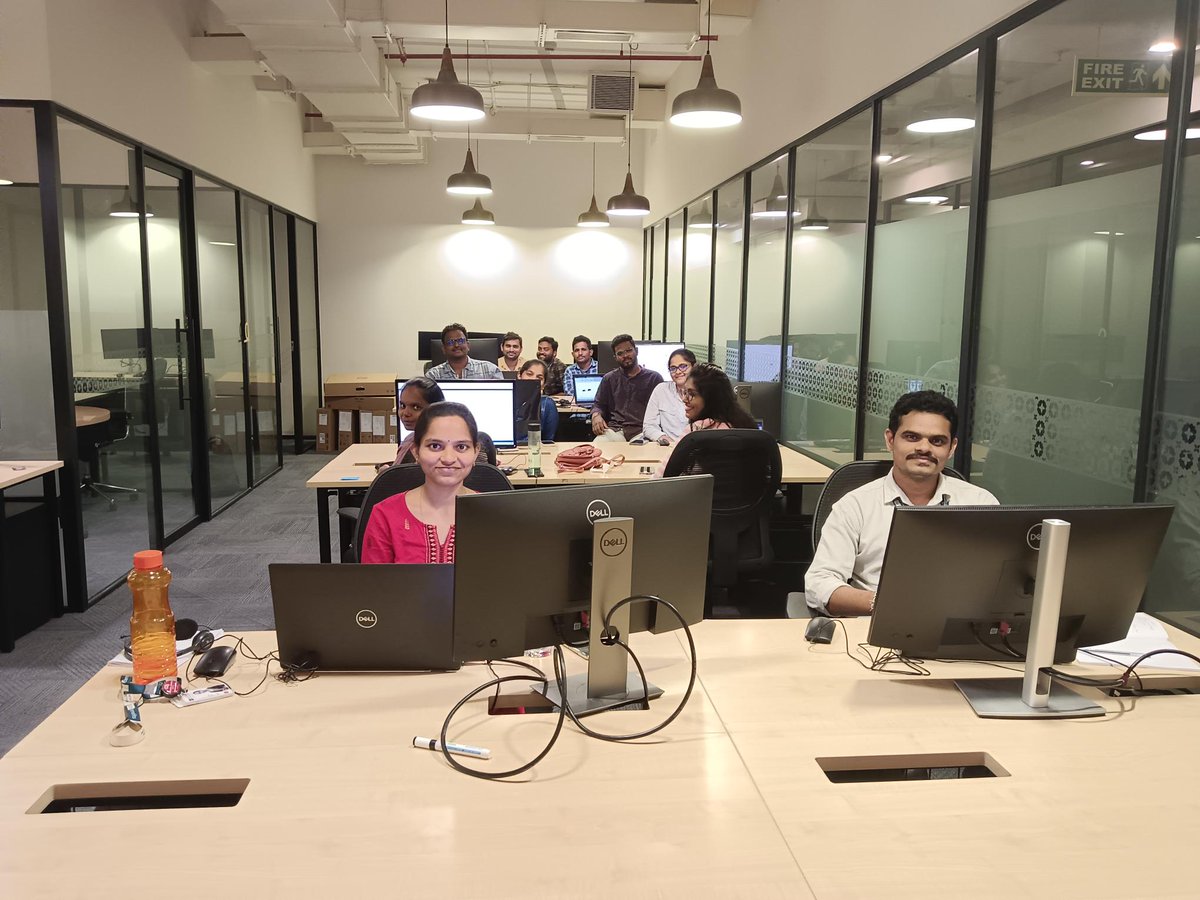 Nations_India's tweet photo. The best way to describe our new coworking office space at @CoWrks Skyview #Hyderabad is that it really promotes a friendly and relaxed atmosphere while working.
These are our customized employee work studios meeting every requirement and detail you can imagine.
#newworkspaces https://t.co/e1RxSsjqSj