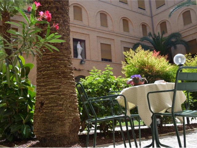 NEW to Monasteries.com : Located int he center of Rome, Italy. The religious guest house of the Sisters  Figlie della Carita` di San Vincenzo de Paoli, are welcoming tourists throughout the year. Only 15 minutes walk from famous tourist sights. B&amp;B stay from 50€.