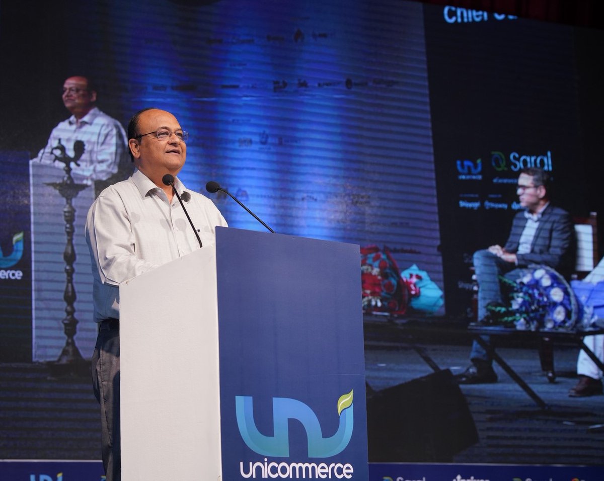 Unicommerce_'s tweet photo. #Saral2022: It was a pleasure for @Unicommerce1 to host Shri @anilarch, Additional Secretary, @DPIITGoI, @DoC_GoI as Chief Guest for #Saral2022
#saral2022 #ecommercesellingsimplified #ecommerceseller #dpiit #ministryofcommerce #ondc #snapdeal #acevectorgroup https://t.co/YypSTUcBAX