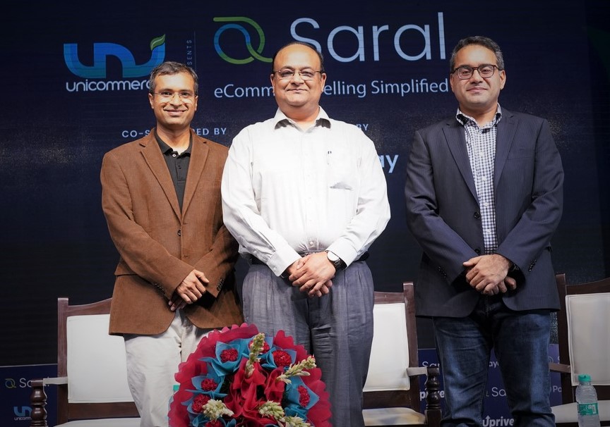 Unicommerce_'s tweet photo. #Saral2022: It was a pleasure for @Unicommerce1 to host Shri @anilarch, Additional Secretary, @DPIITGoI, @DoC_GoI as Chief Guest for #Saral2022
#saral2022 #ecommercesellingsimplified #ecommerceseller #dpiit #ministryofcommerce #ondc #snapdeal #acevectorgroup https://t.co/YypSTUcBAX