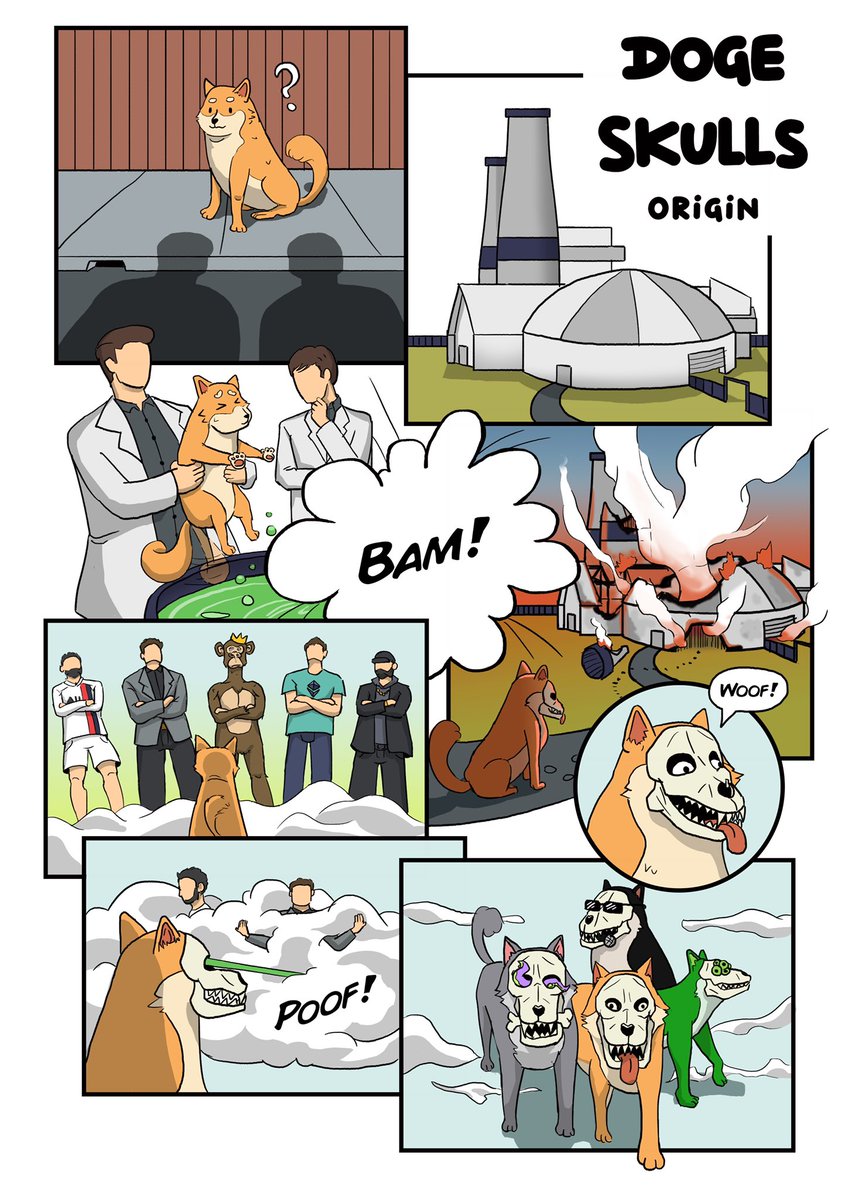 A little about the history of the Doge Skulls…for more information visit our website dogeskulls.io

#NFT #NFTCommumity #NFTGiveaway #ETH #Ethereum