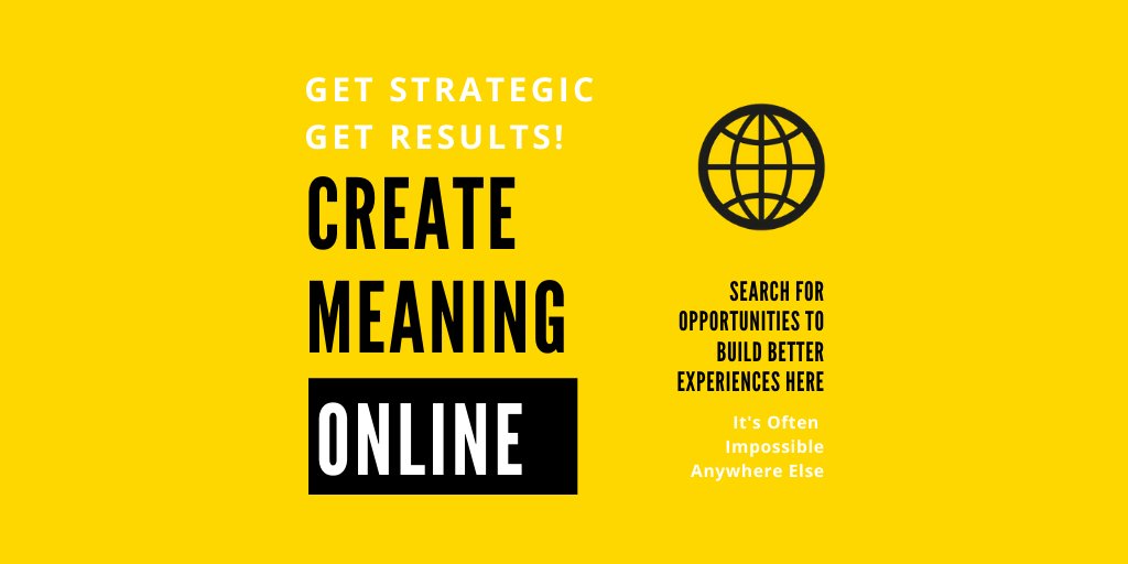 HowGMW's tweet photo. It's not enough to just "Get Online". You need to search for opportunities to build better experiences for your #customers. 

Learn about this &amp; more in Module 9 of #GetStrategic Check it out https://t.co/oOfz8qnUZB #startups https://t.co/0Qzu1YW3l3