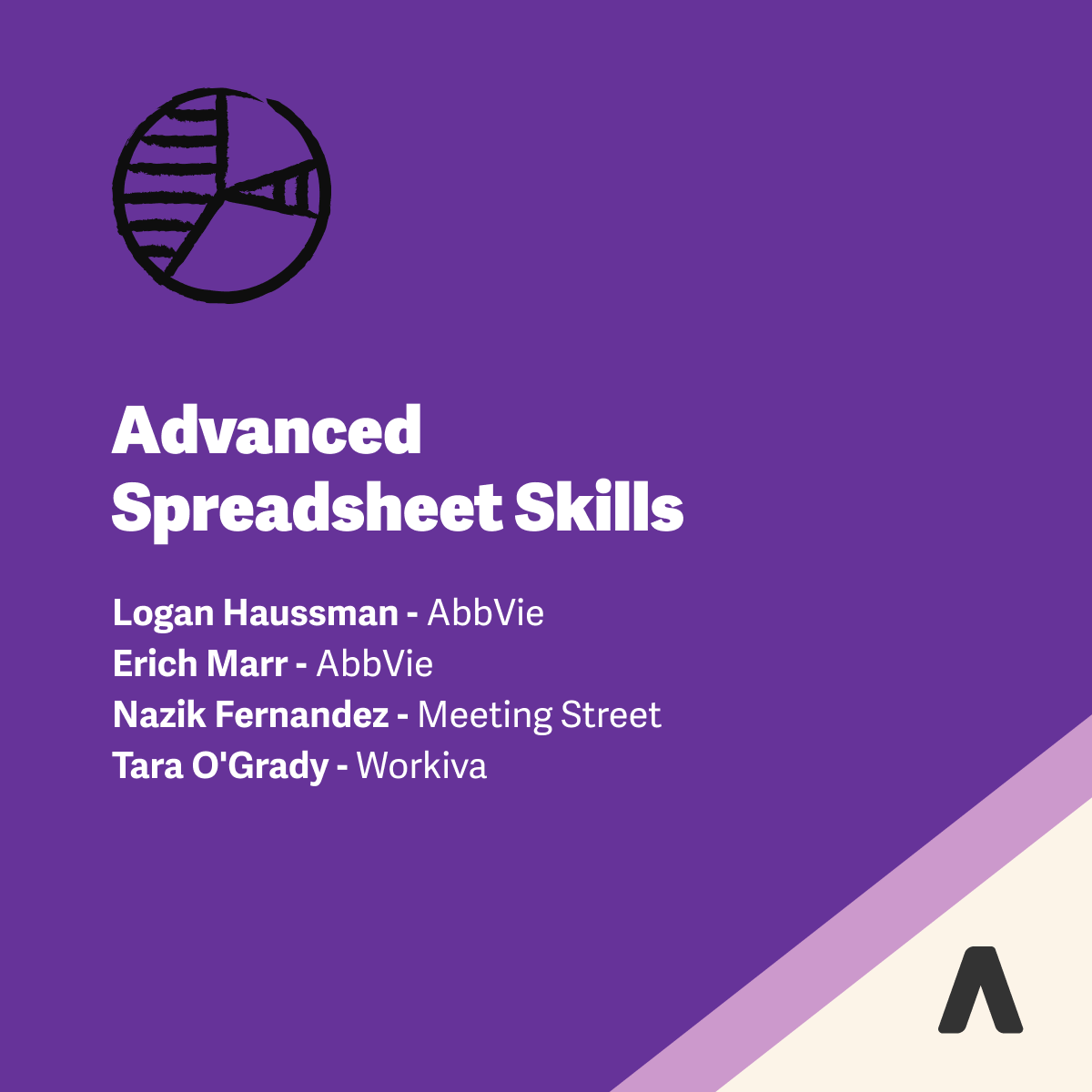Workiva's tweet photo. ๐ Session Spotlight: How do you structure your data most effectively? Join @Abbvie and @MeetStreetNow as they discuss some advanced Spreadsheet skills including: formula tips & tricks, template creation, linking updates, & utilization of authorship. Join in.
#WorkivaAmplify https://t.co/HwALZmyIZx
