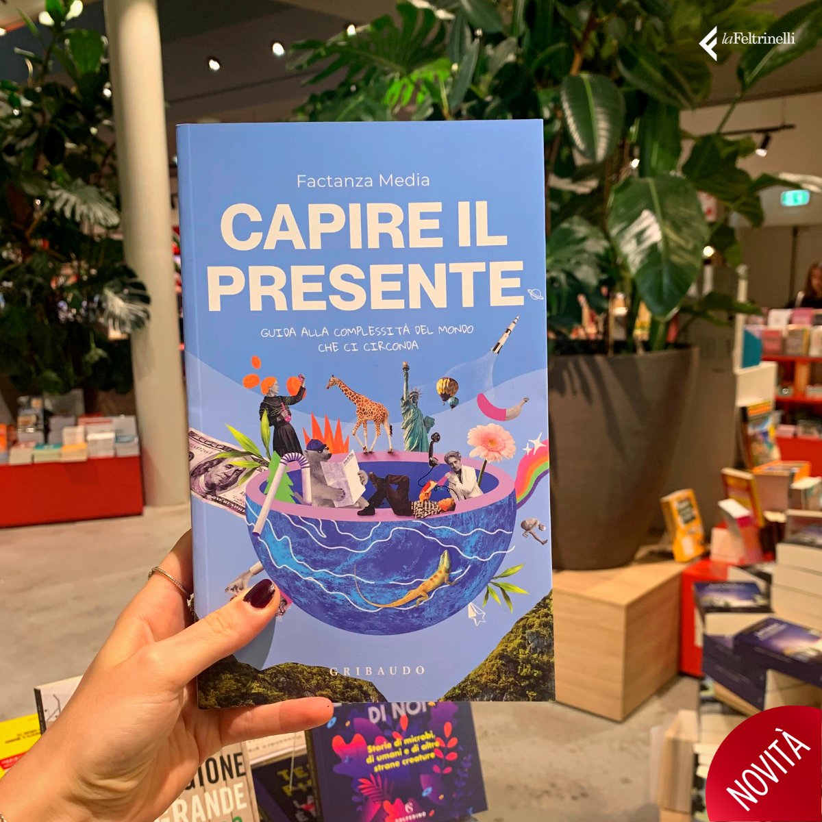 “Capire il presente” (#Gribaudo) è la guida di <a href="/factanza/">factanza</a> Media per capire la complessità del mondo che ci circonda. Un libro che vuole fare ordine, indagando i principali fenomeni del nostro presente.

📖 bit.ly/laFeltrinelli_…

#15settembre #Factanza #laFeltrinelli