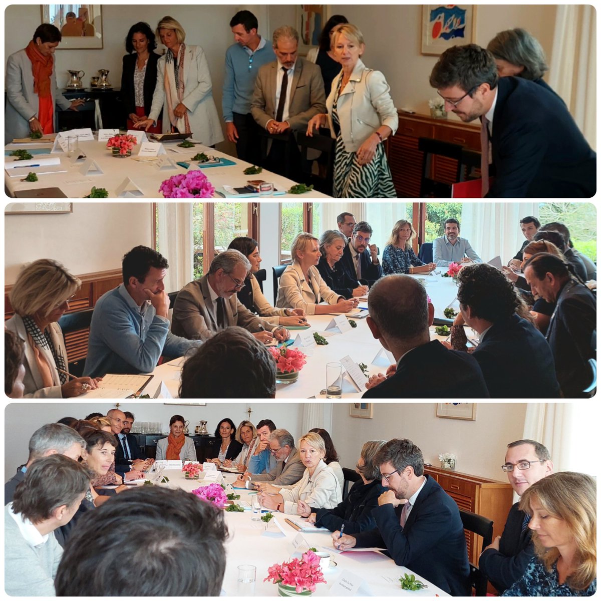 Top départ, ambiance studieuse lors du séminaire de rentrée de l'équipe 🇫🇷 à 🇲🇺 <a href="/francediplo/">France Diplomatie 🇫🇷🇪🇺</a> <a href="/FR_Consulaire/">France Consul@ire</a> <a href="/aefeinfo/">AEFE</a> <a href="/AFD_France/">Agence Française de #Développement (AFD) 🇫🇷 🇪🇺</a> <a href="/AntenneRegion/">Région Réunion - Antenne de Maurice</a>