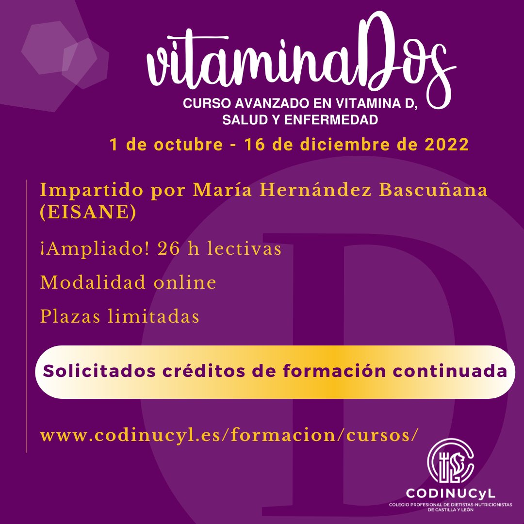 CODINUCyL's tweet photo. 📚 La nueva edición de #VitaminaDos está cada vez más cerca y quedan muy pocos días para cerrar las inscripciones. 

¡Inscríbete antes del 27 de septiembre! 👉 https://t.co/MKuWDeMT39 https://t.co/ffEKCzM5on