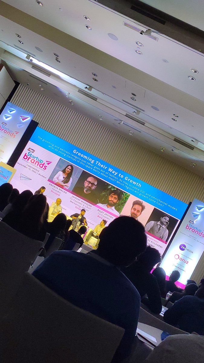 Love how grooming as a category is getting gusty and balsy... @nuutjob
@LetsShave_ #boldcare 
D2C brand founders sharing their titbits 
Thanks for having shakti over, team @afaqs