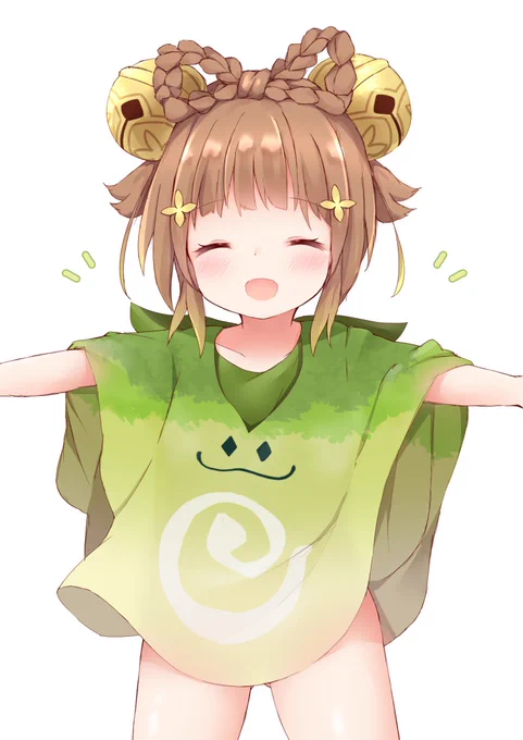 アランナラ描くつもりが服になった 