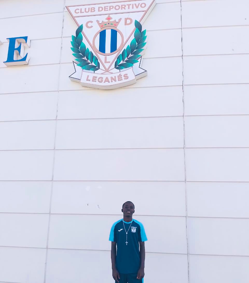 MeesPalace_FA's tweet photo. Two of our brightest talents at the academy, Ahmed Musa and Chris Yusuf, teamed up with CD Leganes’ youth team last week as part of our sporting collaboration with the Spanish club. https://t.co/ipEpYB5x0N