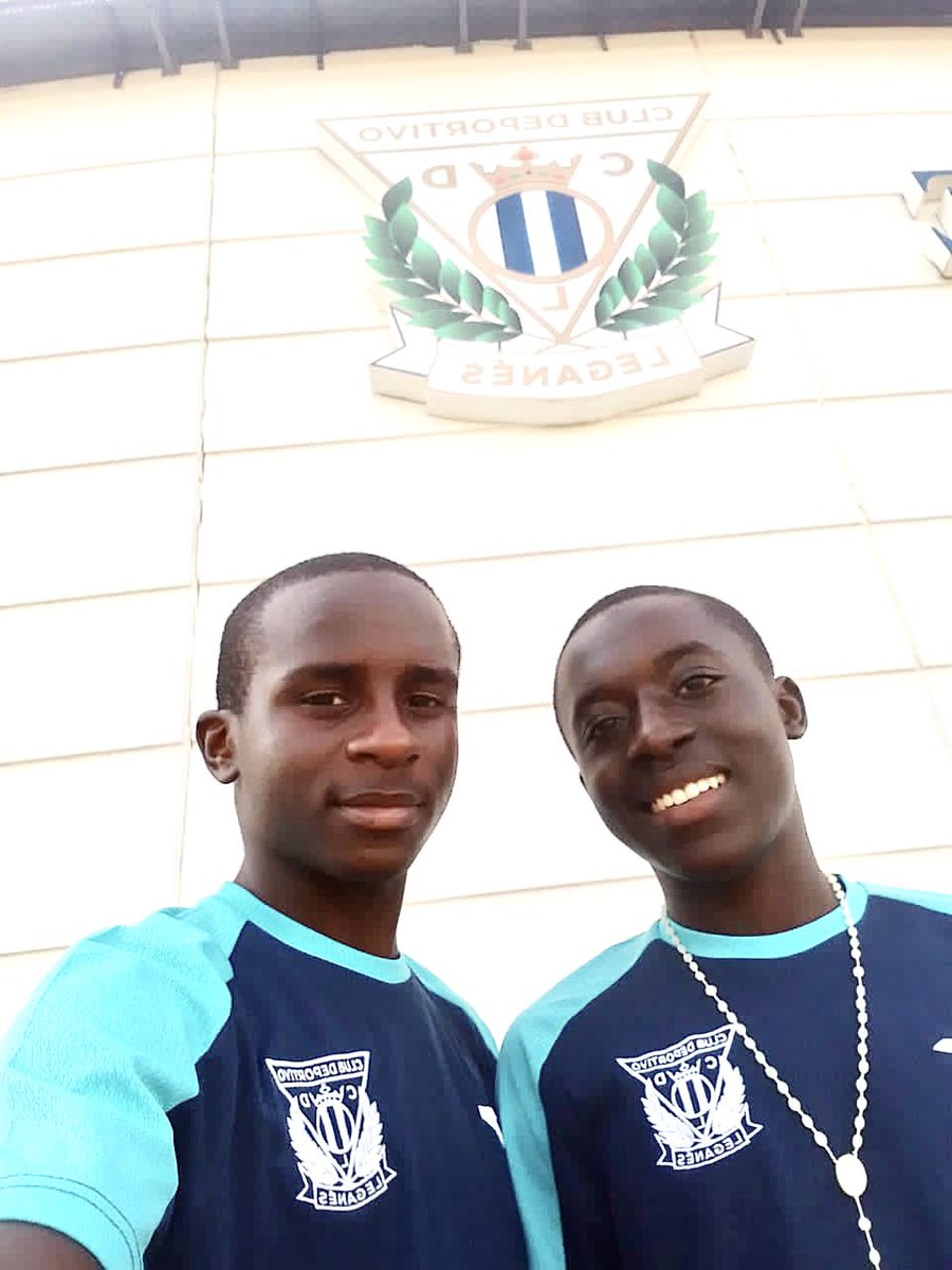 MeesPalace_FA's tweet photo. Two of our brightest talents at the academy, Ahmed Musa and Chris Yusuf, teamed up with CD Leganes’ youth team last week as part of our sporting collaboration with the Spanish club. https://t.co/ipEpYB5x0N
