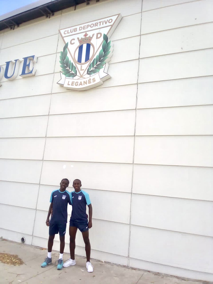 MeesPalace_FA's tweet photo. Two of our brightest talents at the academy, Ahmed Musa and Chris Yusuf, teamed up with CD Leganes’ youth team last week as part of our sporting collaboration with the Spanish club. https://t.co/ipEpYB5x0N