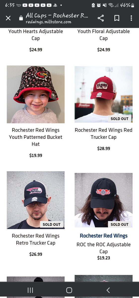 cKBz585's tweet photo. @RocRedWings how is it that  these hats are always sold out? Please restock. Thank you! https://t.co/ry8WzKJ1rn