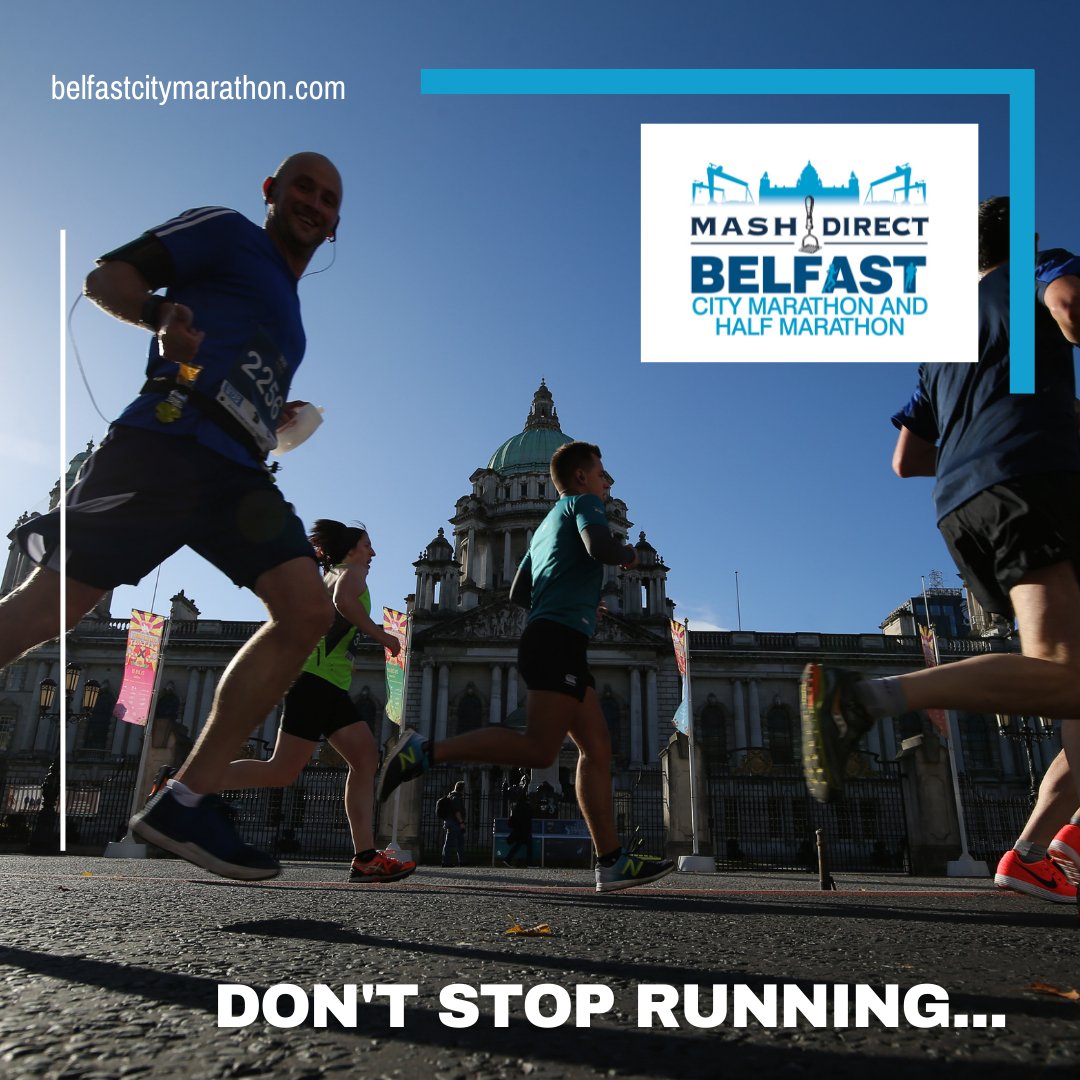 BelfastCityMarathon on Twitter "𝑫𝒐𝒏’𝒕 𝒔𝒕𝒐𝒑 𝒓𝒖𝒏𝒏𝒊𝒏𝒈…. A 𝐡𝐮𝐠𝐞 well done