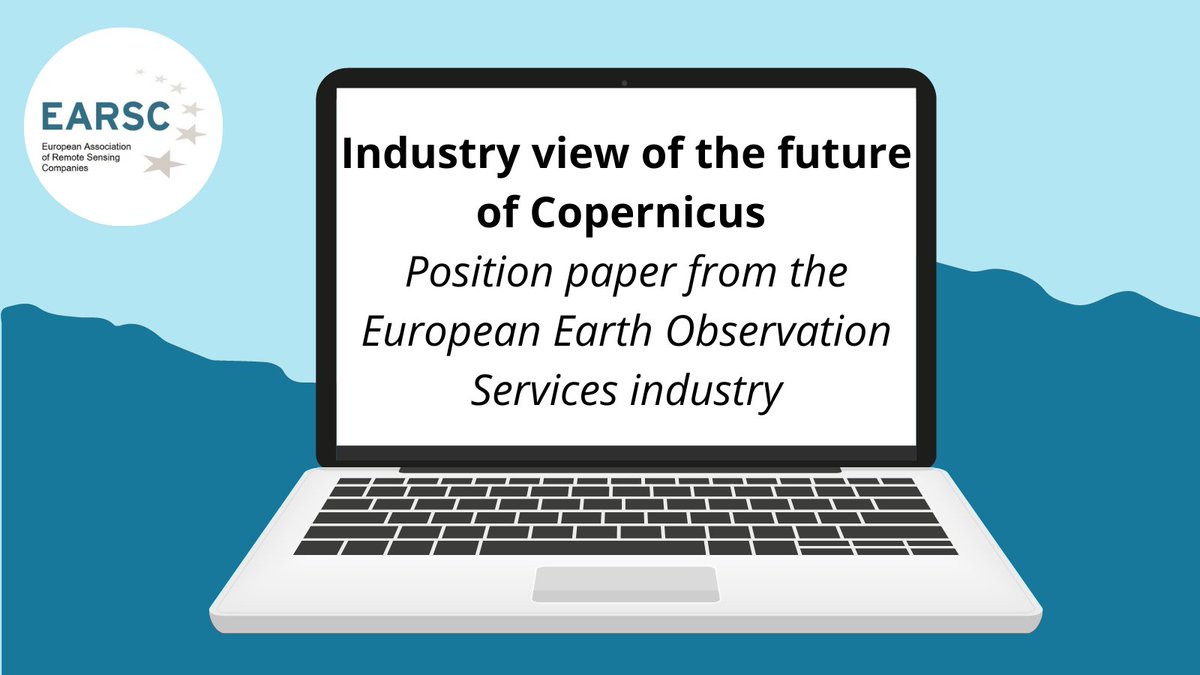earsc's tweet image. Read our new EARSC Position paper on the #EO industry views on the evolution of #Copernicus &amp;amp; recommendations for the #modernisation of Copernicus. 

Read the position paper here &amp;amp; please share to maximise visibility⤵️
bit.ly/3xpwWbI

#digitalisation #greendeal #security