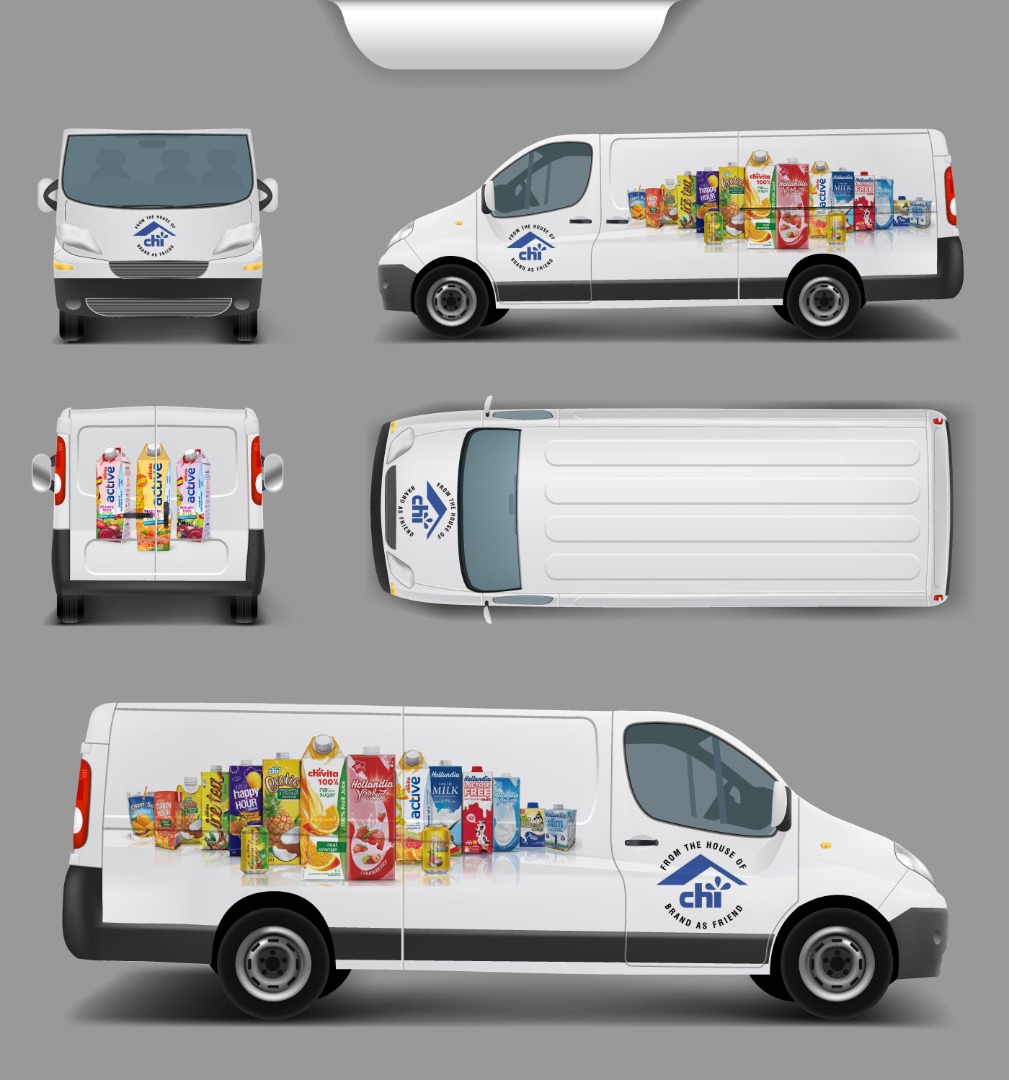Car branding design for chi.... we are at your service at creativecram.com.ng