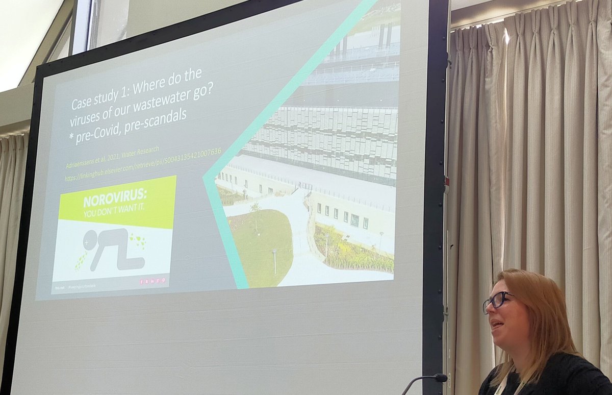 #GenomesMicrobiome22 Reminding us that...
Norovirus...
You don't want it.
And sometimes science is before it's time, like looking for polio viruses (and loads of others) in wastewater. @EvelienAdri